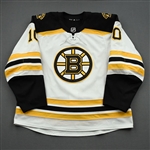Bjork, Anders<br>White Set 1<br>Boston Bruins 2020-21<br>#10 Size: 56