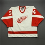 Macoun, Jamie *<br>White Set 2<br>Detroit Red Wings 1998-99<br>#34 Size: 54