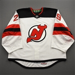 Blackwood, Mackenzie<br>White Set 2<br>New Jersey Devils 2020-21<br>#29 Size: 58G