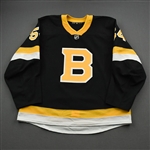 Ahcan, Jack<br>Third Set 1 - Game-Issued (GI)<br>Boston Bruins 2020-21<br>#54 Size: 56