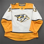 Arvidsson, Viktor<br>White Set 1<br>Nashville Predators 2020-21<br>#33 Size: 54