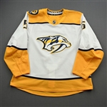 Benning, Matt<br>White Set 1<br>Nashville Predators 2020-21<br>#5 Size: 56