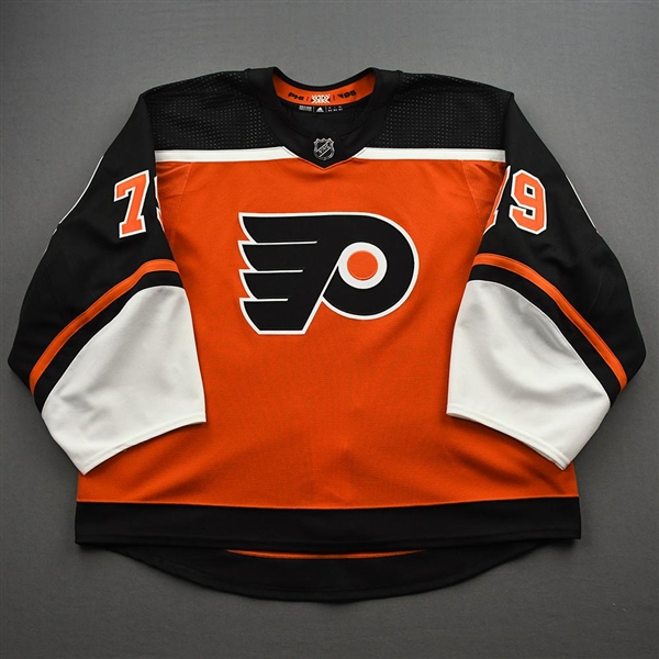 Hart, Carter<br>Orange Reverse Retro Set 2<br>Philadelphia Flyers 2020-21<br>#79 Size: 58G