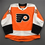 Aube-Kubel, Nicolas<br>Orange Set 1<br>Philadelphia Flyers 2020-21<br>#62 Size: 54