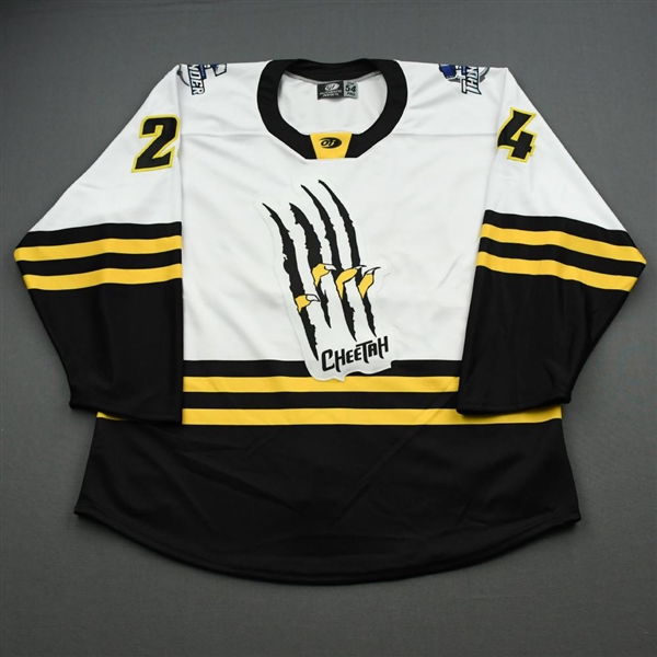 Blank (NNOB)<br>DC Cheetah (Game Issued) - April 23, 2021 @ Kansas City Mavericks<br>Wichita Thunder 2020-21<br>#24 Size: 54