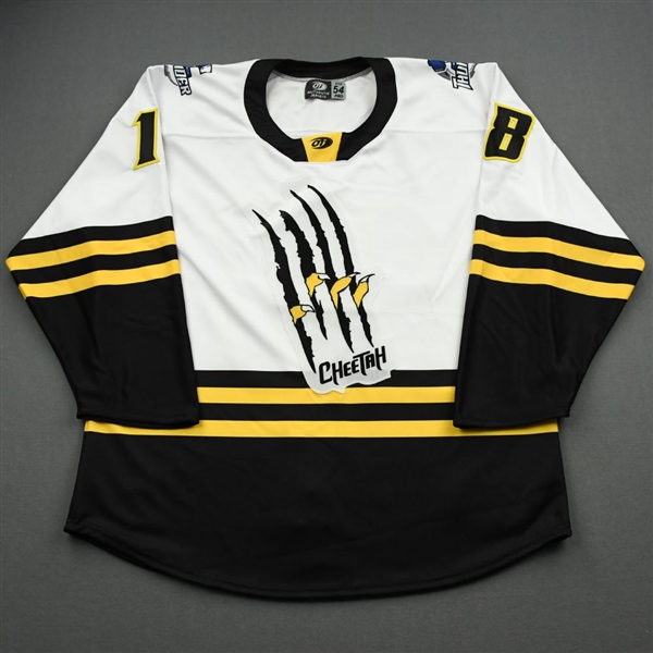 Blank (NNOB)<br>DC Cheetah (Game Issued) - April 23, 2021 @ Kansas City Mavericks<br>Wichita Thunder 2020-21<br>#18 Size: 54