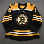 Asselin, Samuel<br>Black Set 1 - Game-Issued (GI)<br>Boston Bruins 2020-21<br>#61 Size: 56
