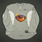 Little, Bryan<br>Gray Practice Jersey<br>Atlanta Thrashers 2008-09<br>#10 Size: 56