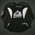 Budaj, Peter<br>Black Practice Jersey<br>Colorado Avalanche 2008-09<br>#31 Size: 58+G