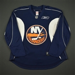 Gervais, Bruno<br>Navy Blue Practice Jersey<br>New York Islanders 2008-09<br>#8 Size: 58