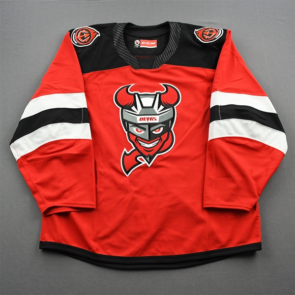 Blank<br>Red - (CCM Quicklite) - CLEARANCE<br>Binghamton Devils<br># Size: 56
