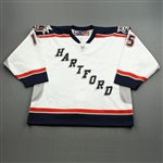 Balej, Jozef *<br>White Set 2/Playoffs<br>Hartford Wolf Pack 2003-04<br>#15 Size: 56