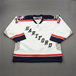 Ortmeyer, Jed *<br>White Set 2/Playoffs<br>Hartford Wolf Pack 2003-04<br>#23 Size: 56