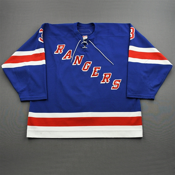 Rozsival, Michal *<br>Blue Set 3 / Playoffs <br>New York Rangers 2006-07<br>#3 Size: 56