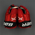 Boqvist, Jesper<br>Bauer Vapor 2X Gloves<br>New Jersey Devils 2020-21<br> Size: 13"