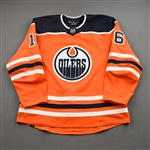 Benson, Tyler<br>Orange Set 1<br>Edmonton Oilers 2021-22<br>#16 Size: 56