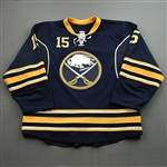 Eichel, Jack *<br>Blue Set 3 - Photo-Matched<br>Buffalo Sabres 2015-16<br>#15 Size: 56