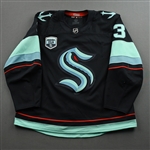 Borgen, Will<br>Blue Set 1 w/ Inaugural Season Patch <br>Seattle Kraken 2021-22<br>#3 Size: 58