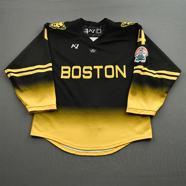 Kelly, Lauren<br>Black Set 1 / Playoffs<br>Boston Pride 2021-22<br>#4 Size: MD