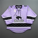 Attea, Allison<br>Hockey Fights Cancer - First PHF Point - Worn February 12, 2022 - Autographed<br>Buffalo Beauts 2021-22<br>#14 Size: MD