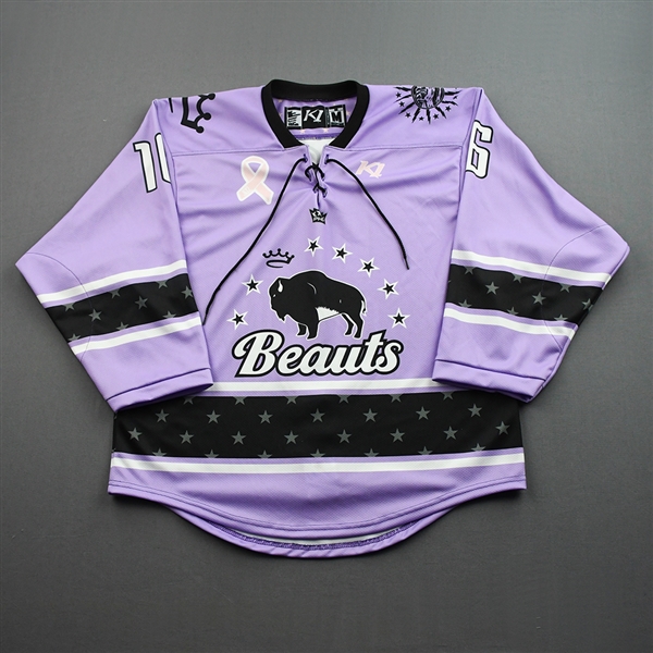 Colton, Brittany<br>Hockey Fights Cancer - Game-Issued<br>Buffalo Beauts 2021-22<br>#16 Size: MD