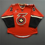 Chao, Cristine<br>Red Set 1 / Playoffs<br>Toronto Six 2021-22<br>#26 Size: MD