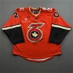 Davison, Taylor<br>Red Set 1 / Playoffs<br>Toronto Six 2021-22<br>#20 Size: MD