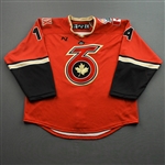 Marcon, Randi<br>Red Set 1 / Playoffs<br>Toronto Six 2021-22<br>#14 Size: LG