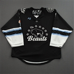 Budde, Amy<br>Black Set 1<br>Buffalo Beauts 2021-22<br>#3 Size: MD
