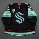 Appleton, Mason<br>Blue Set 3 w/ Inaugural Season Patch<br>Seattle Kraken 2021-22<br>#22 Size: 56
