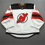 Bernier, Jonathan<br>White Set 1<br>New Jersey Devils 2021-22<br>#45 Size: 58G