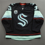 Borgen, Will<br>Blue Set 3 w/ Inaugural Season Patch<br>Seattle Kraken 2021-22<br>#3 Size: 58