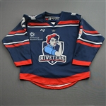 Frade, Haley<br>Blue Set 1<br>Metropolitan Riveters 2021-22<br>#21 Size: MD