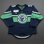 Murphy, Colleen<br>Mental Health Awareness - Game-Issued<br>Metropolitan Riveters 2021-22<br>#9 Size: SM