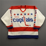Barrett, John *<br>White CCM Air-Knit<br>Washington Capitals 1986-87<br>#6 