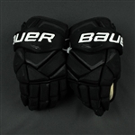 Bjork, Anders<br>Bauer Vapor 1X Gloves - NHL Debut<br>Boston Bruins 2017-18<br>#10 Size: 14"