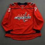 Alexeyev, Alexander<br>Red Set 1 - Preseason Only<br>Washington Capitals 2021-22<br>#27 Size: 58