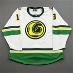 Fitze, Dylan<br>MARVEL Loki (Game-Issued) - December 11, 2021 @ Jacksonville Icemen  <br>Orlando Solar Bears 2021-22<br>#13 Size: 56