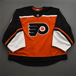 Blank, No Name Or Number<br>Orange Reverse Retro Blank - CLEARANCE<br>Philadelphia Flyers 2020-21<br> Size: 58G
