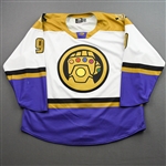 Doherty, Tim<br>MARVEL Thanos w/Socks - Worn February 19, 2022 @ Reading Royals (Autographed)<br>Wheeling Nailers 2021-22<br>#9 Size: 54