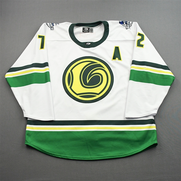 Crinella, Peter<br>MARVEL Loki w/A & Socks - Worn February 25, 2022 @ Toledo Walleye (Autographed)<br>Wichita Thunder 2021-22<br>#72 Size: 56