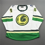 Minerva, Nick<br>MARVEL Loki (Game-Issued) - February 25, 2022 @ Toledo Walleye (Autographed)<br>Wichita Thunder 2021-22<br>#96 Size: 56