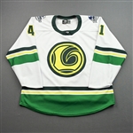 Thomson, David<br>MARVEL Loki w/Socks - Worn February 25, 2022 @ Toledo Walleye (Autographed)<br>Wichita Thunder 2021-22<br>#41 Size: 54