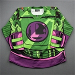Lewis, Ty<br>DC Lex Luthor - Game-Worn w/Socks - April 25, 2021 @ Allen Americans<br>Utah Grizzlies 2020-21<br>#25 