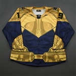 Pare, Cedric <br>MARVEL Thanos Game-Worn w/Socks - May 29, 2021 @ Kansas City Mavericks<br>Utah Grizzlies 2020-21<br>#19 