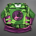 Prapavessis, Mike<br>DC Lex Luthor - Game-Worn w/Socks - April 25, 2021 @ Allen Americans<br>Utah Grizzlies 2020-21<br>#7 
