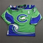 Anderson, Kaycie<br>Green Set 1 w/A <br>Connecticut Whale 2021-22<br>#9 Size: SM