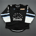 Chesson, Lisa *<br>Black Lake Placid Set w/ Isobel Cup & End Racism Patch<br>Buffalo Beauts 2020-21<br>#11 Size:  MD