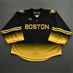 Blank, No Name Or Number<br>Black - CLEARANCE<br>Boston Pride 2021-22<br> Size: LG Goalie