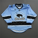 Blank, No Name Or Number<br>Blue - CLEARANCE<br>Buffalo Beauts 2021-22<br> Size: SM